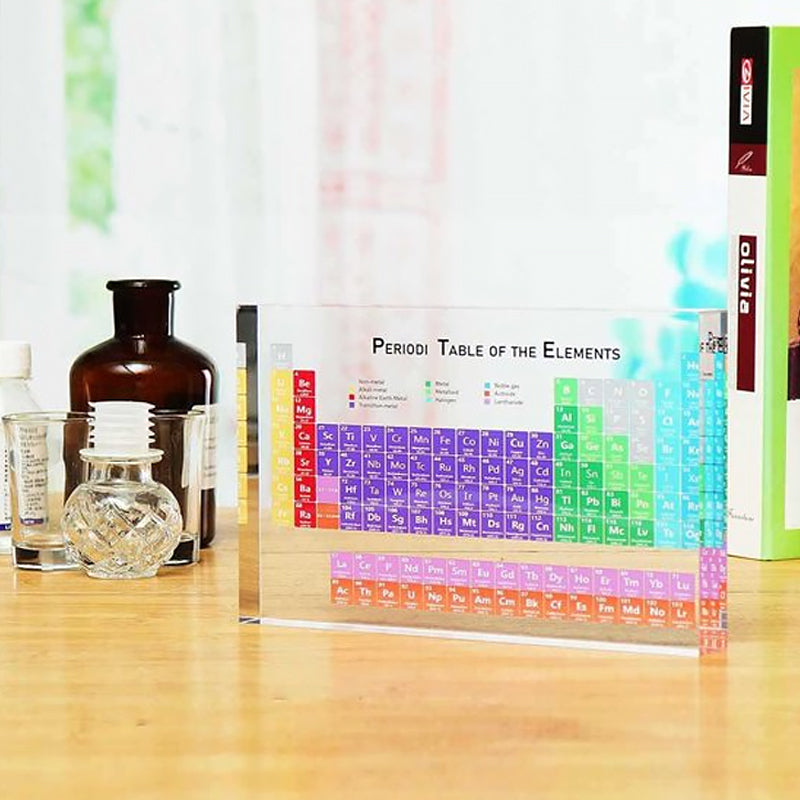 A fascinating periodic table to learn while having fun