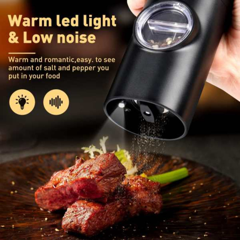 Electric LED Mill – Precise seasoning with one hand