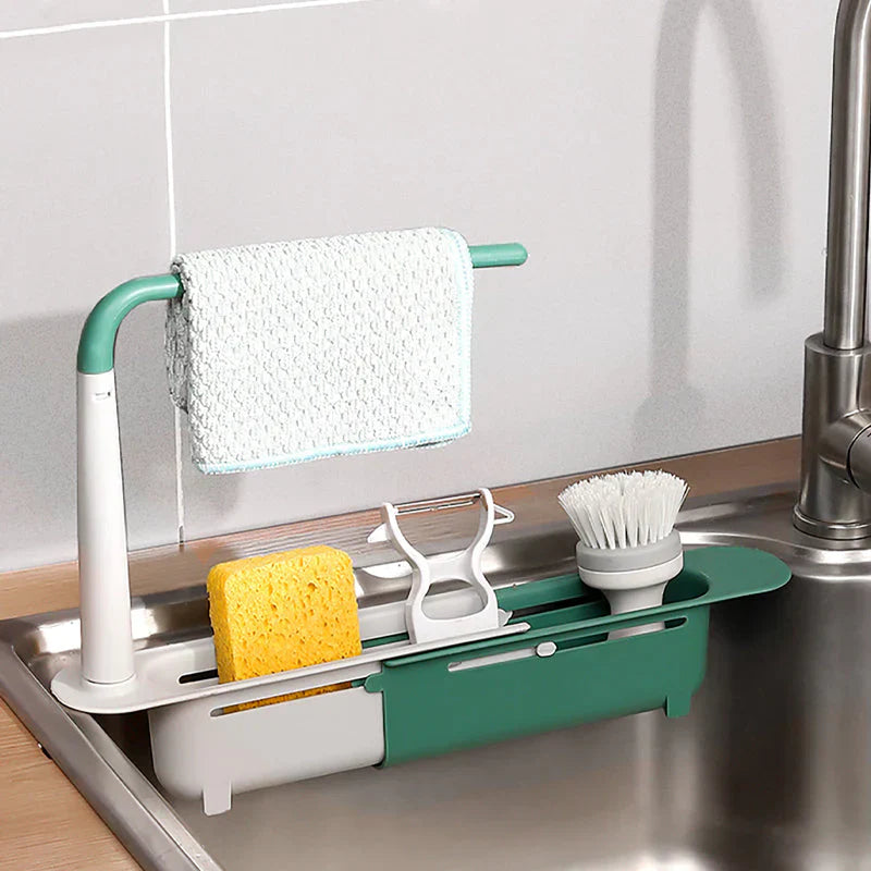 Easily keep your sink clean and organized