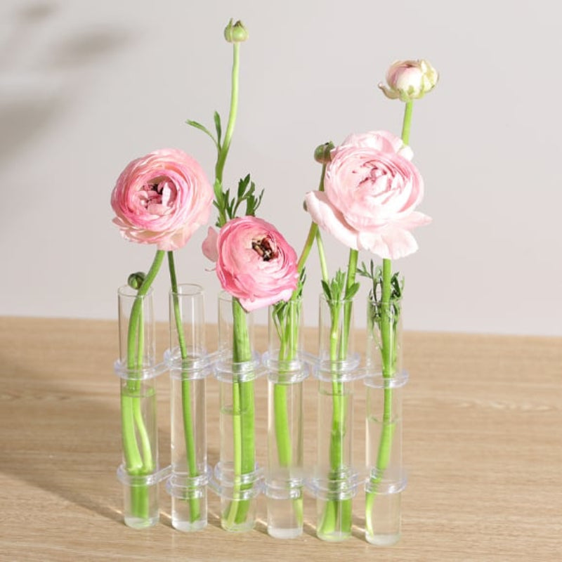 Elegant modular vase for creative floral arrangements