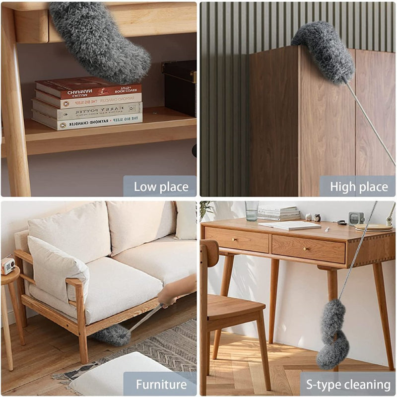 Clean high and far, more dust out of reach