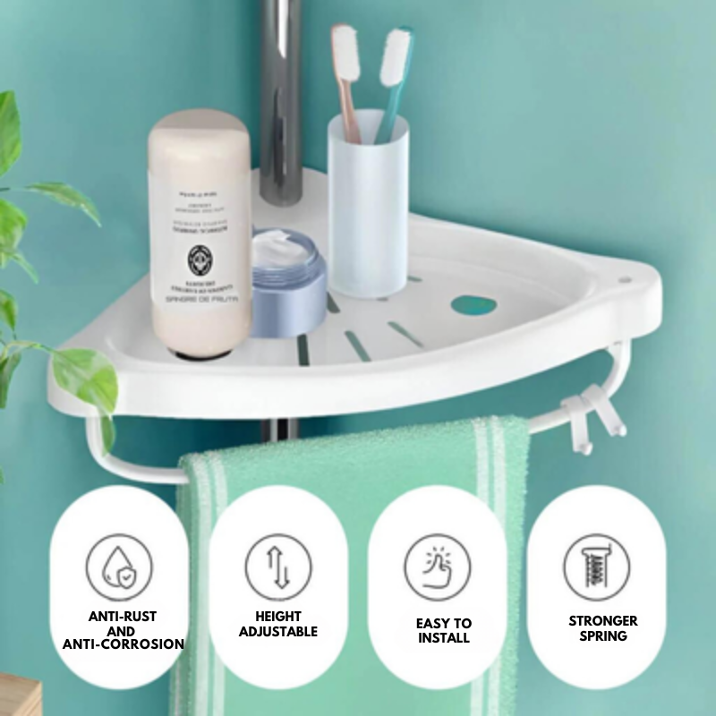 Bathroom shelf for perfect organization