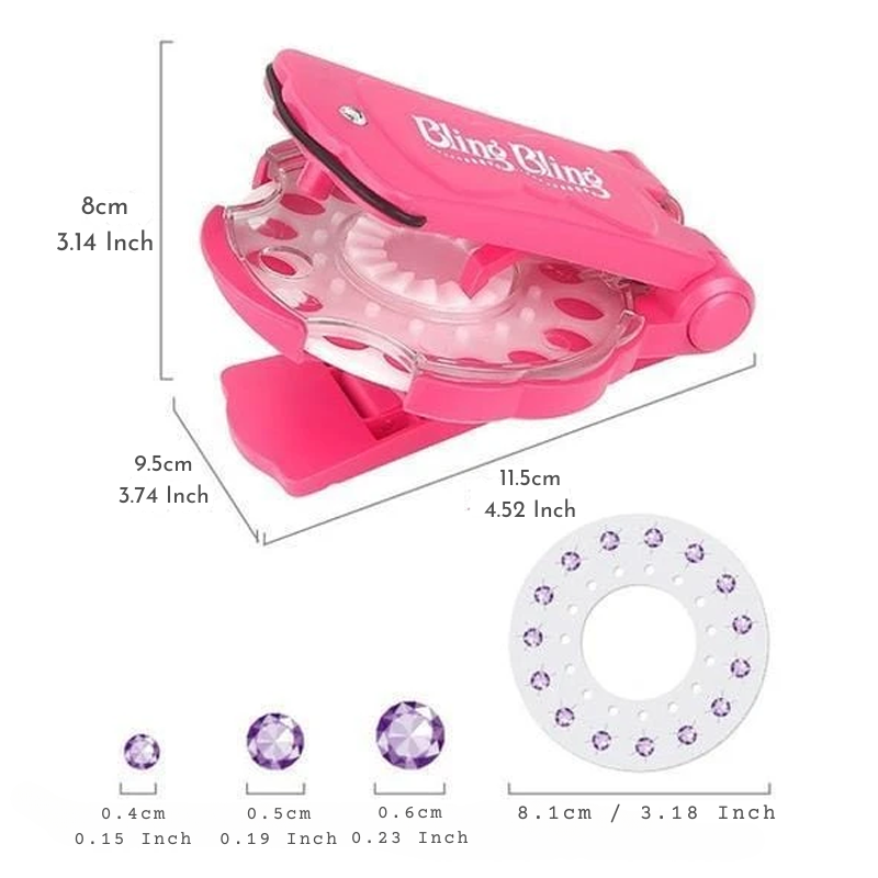 Blinger Gem Stapler: Decorate your accessories with flair