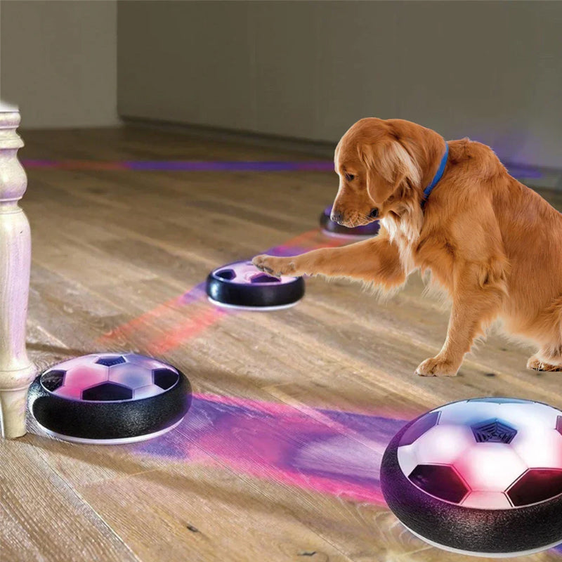 Floating LED soccer game: have unlimited fun!