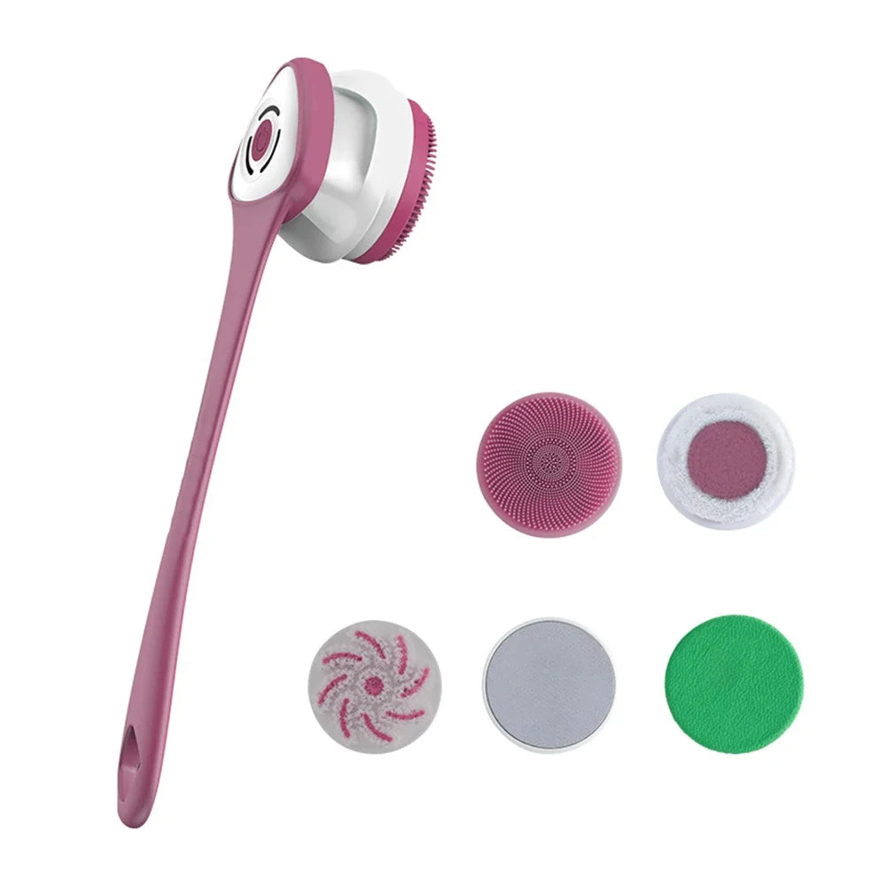 Effortless complete cleansing massage in the shower