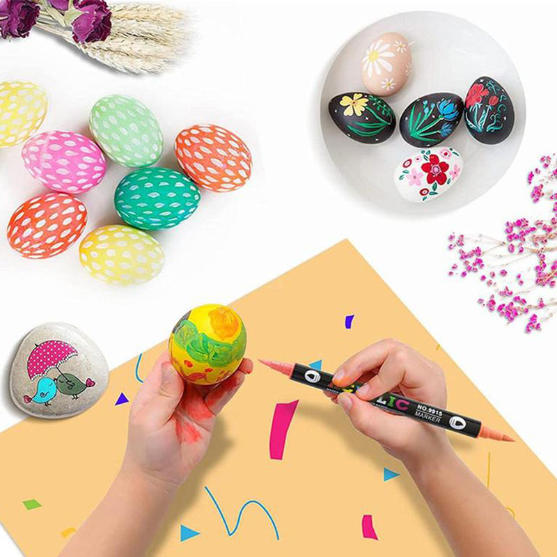 Acrylic paint pens for vibrant creations