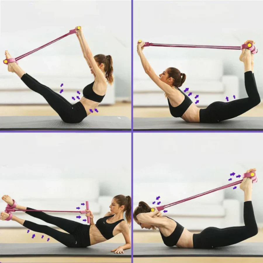 Complete fitness elastic for the whole body