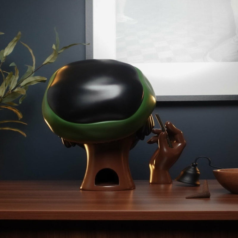 A designer incense burner that transforms your atmosphere