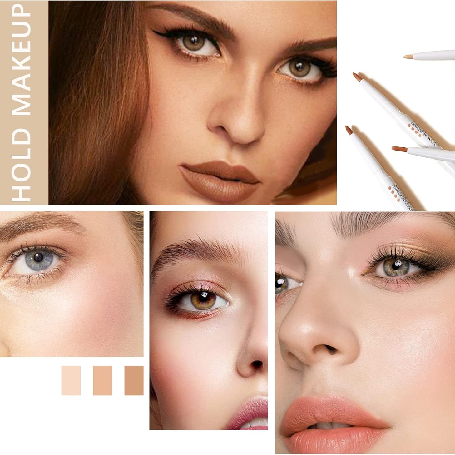 Correction pencil with full coverage