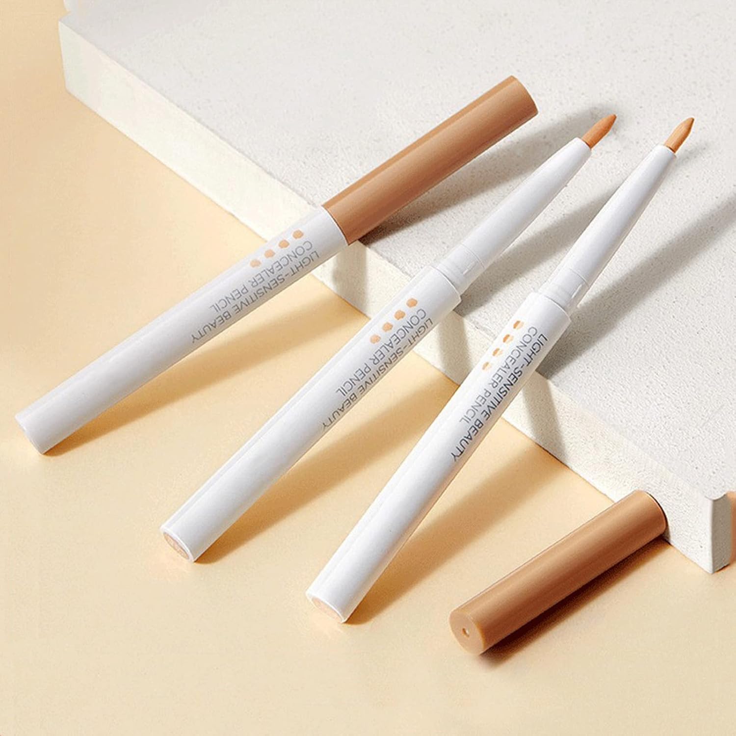 Correction pencil with full coverage