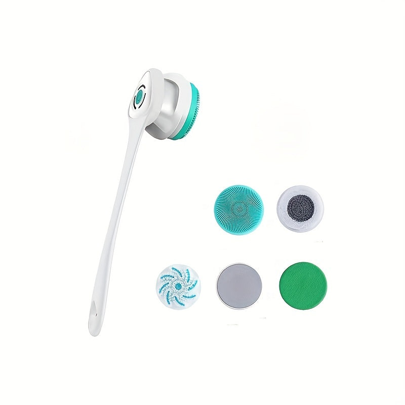 Effortless complete cleansing massage in the shower