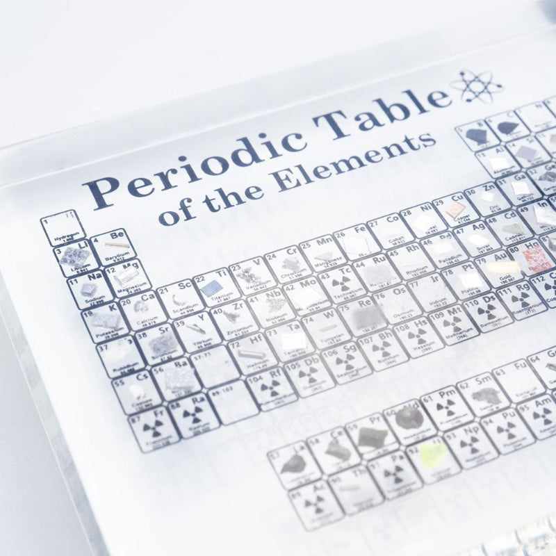 A fascinating periodic table to learn while having fun
