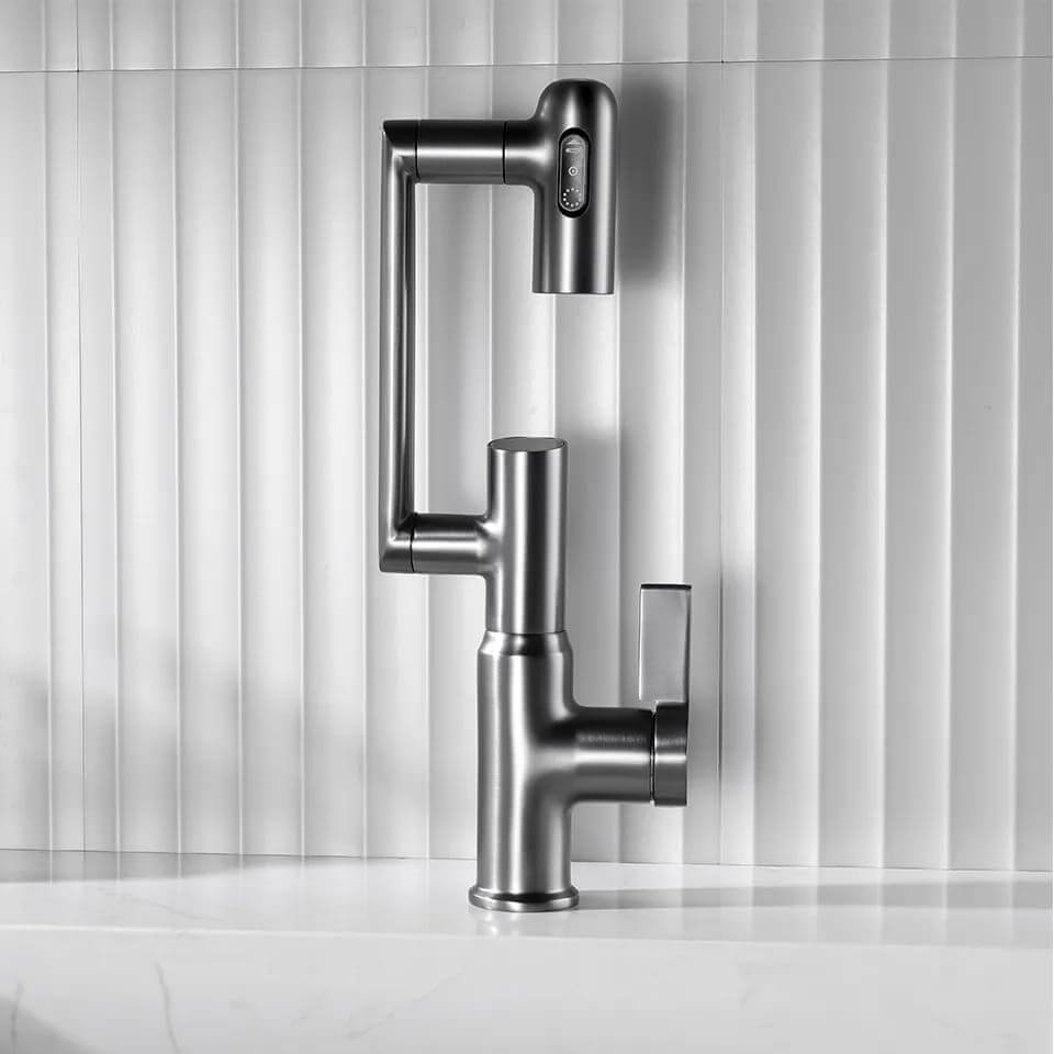 Digital faucet: save water and energy every day