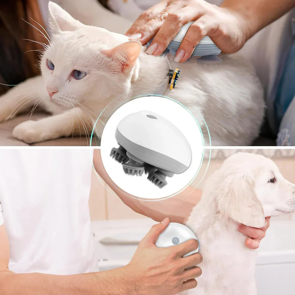 Electric massager for pets, relaxation guaranteed