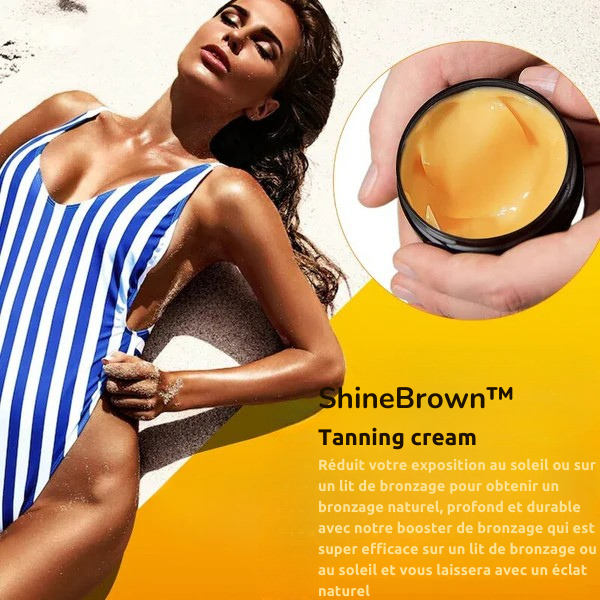 Accelerating tanning cream