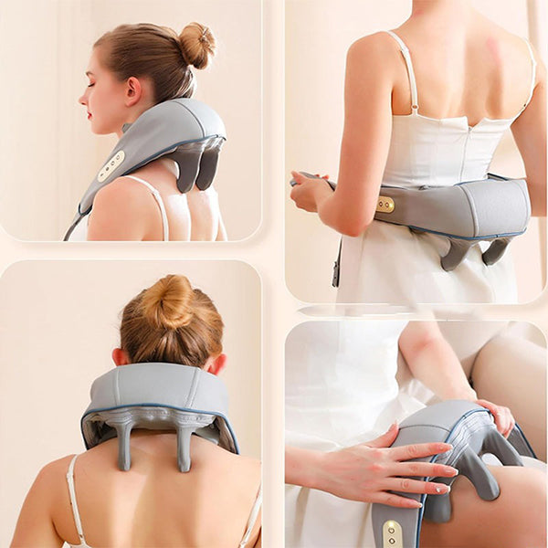 6D ergonomic massager for total muscle relaxation