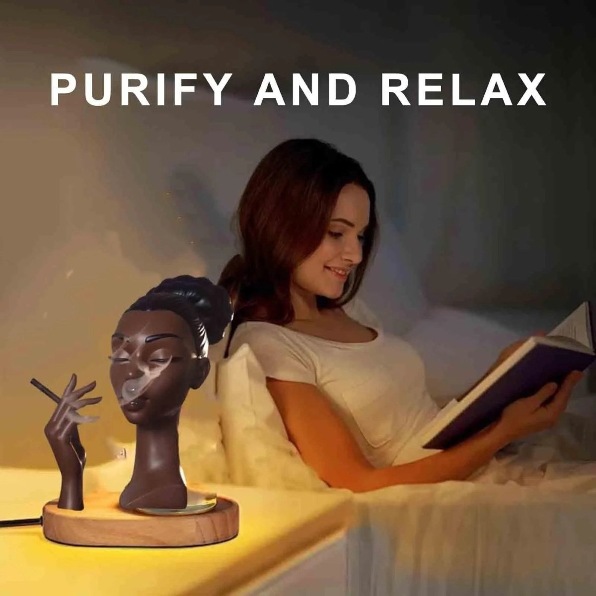 A designer incense burner that transforms your atmosphere