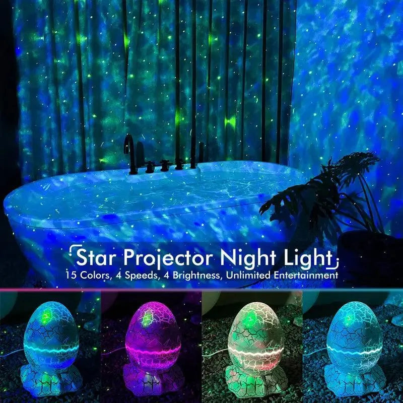 Galaxy projector with music and remote control