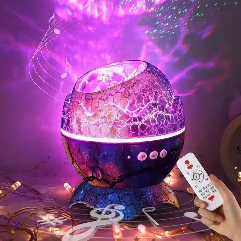 Galaxy projector with music and remote control