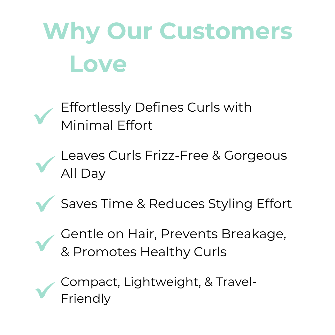 Hairbrush for defined curls without frizz