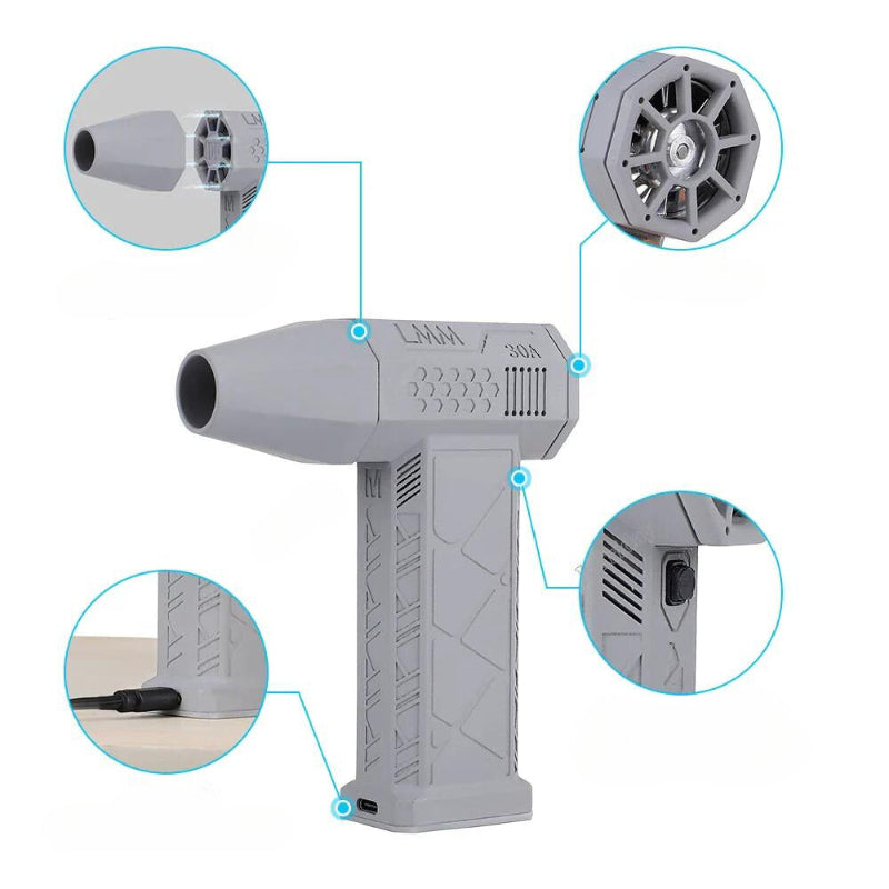 AirBlaster-Pro - Compact air blower for effortless cleaning