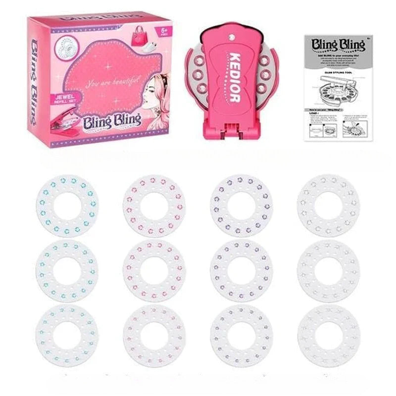 Blinger Gem Stapler: Decorate your accessories with flair