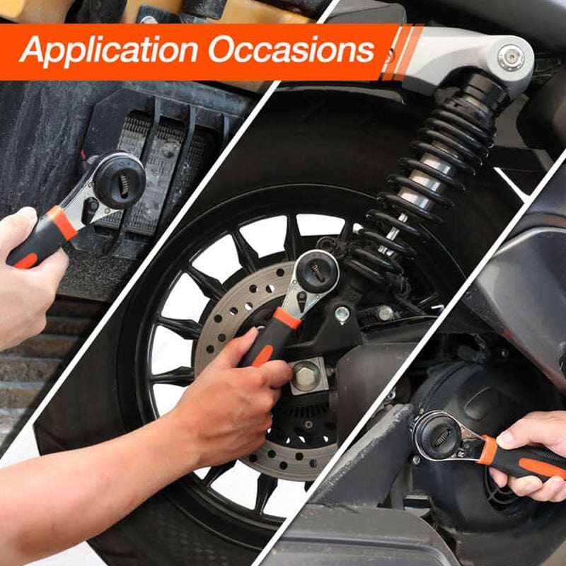 360° adjustable ratchet wrench for all your bolts