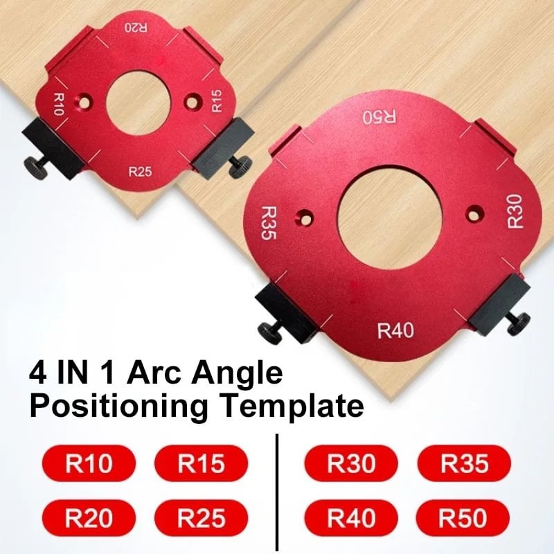 4-in-1 multi-angle cutting template