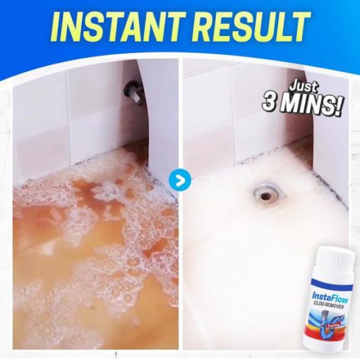 Eco-friendly and fast drain cleaner