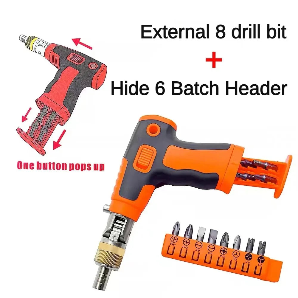 Adjustable ratchet screwdriver game 16 in 1