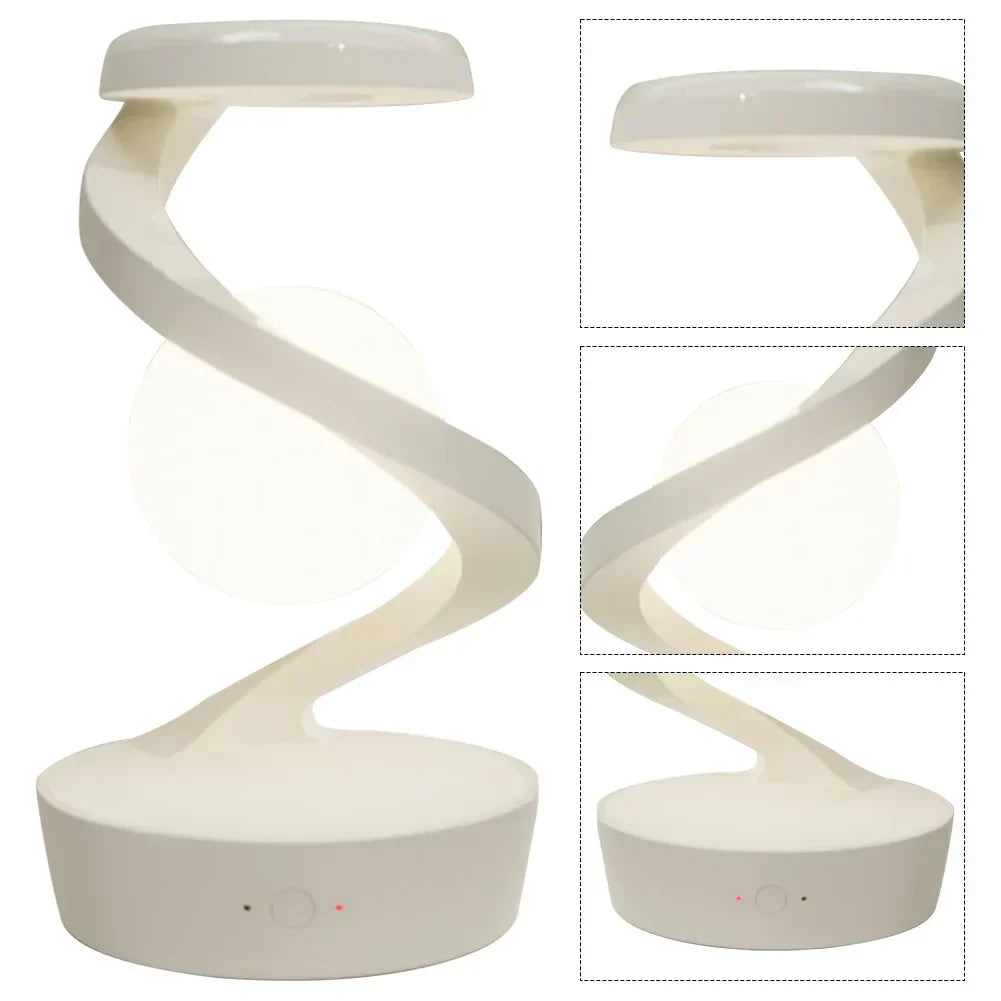 Design LED lamp with integrated wireless charger