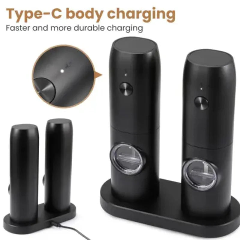 Electric LED Mill – Precise seasoning with one hand