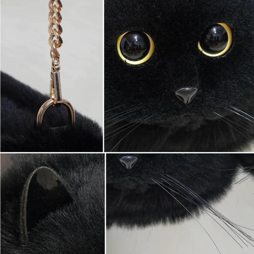 A realistic cat bag that makes a sensation everywhere