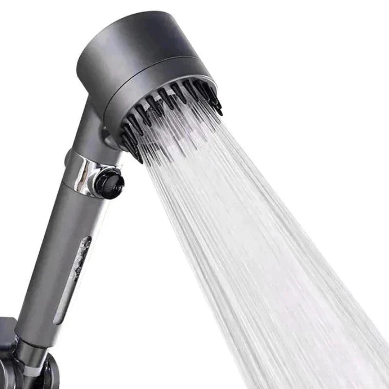 4-in-1 filtered shower with adjustable pressure