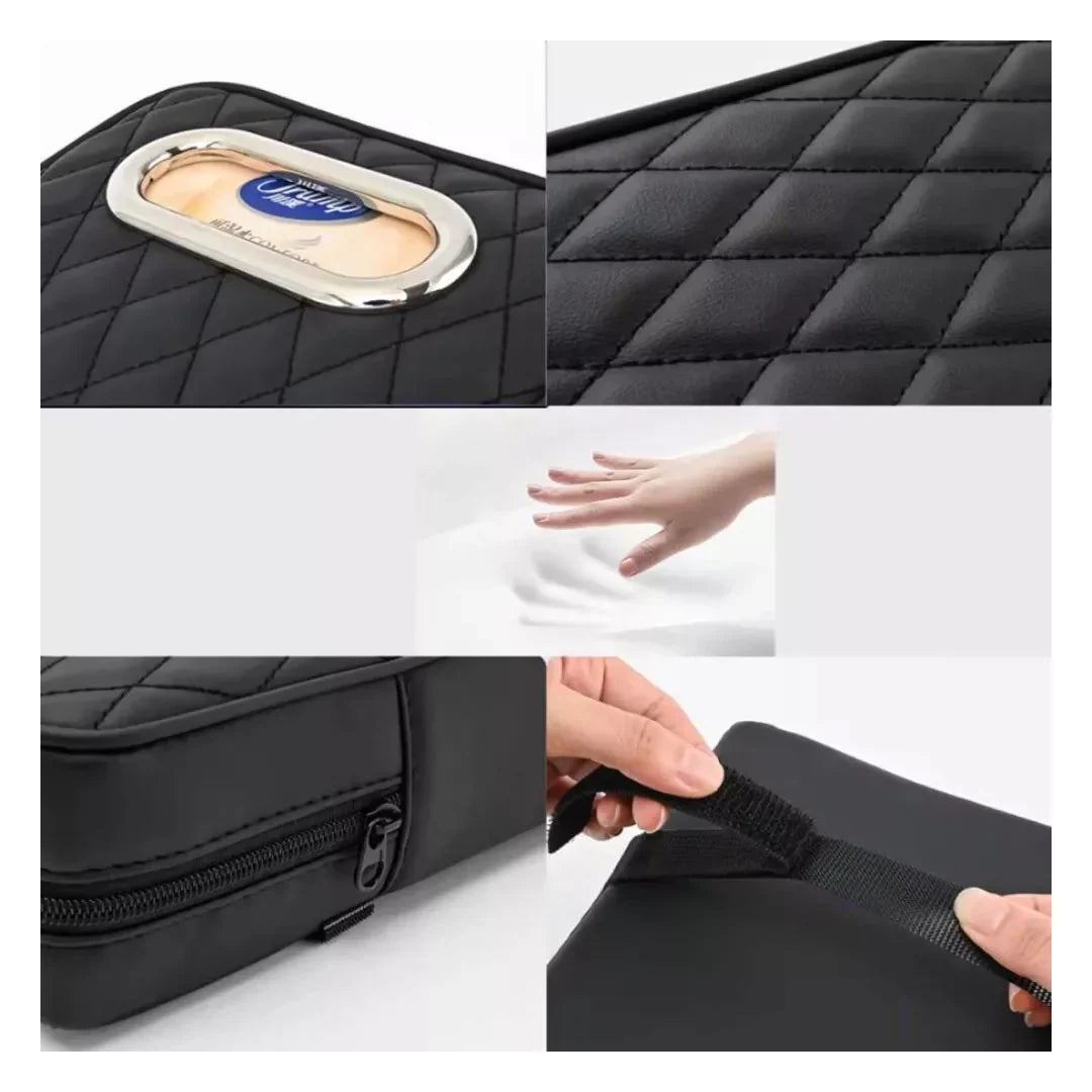 Carvan Car Arm Cushion Box with Tissue Box