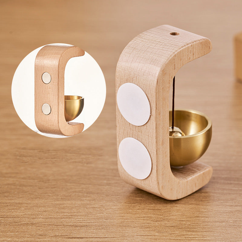 Elegant magnetic doorbell for a warm welcome