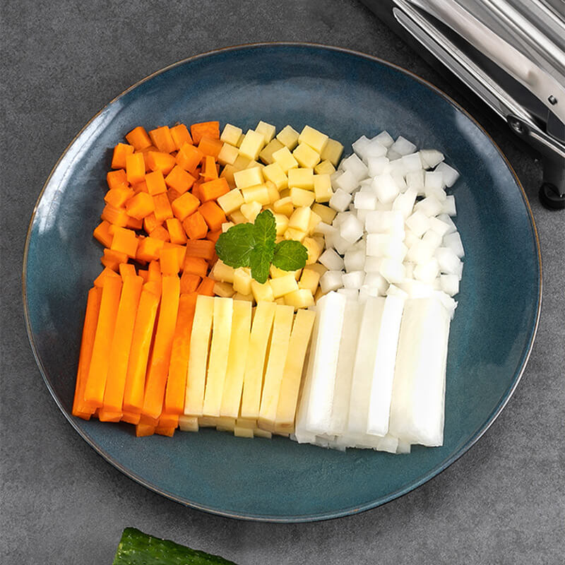 Coupez vos légumes en un geste, sans effort ni lame