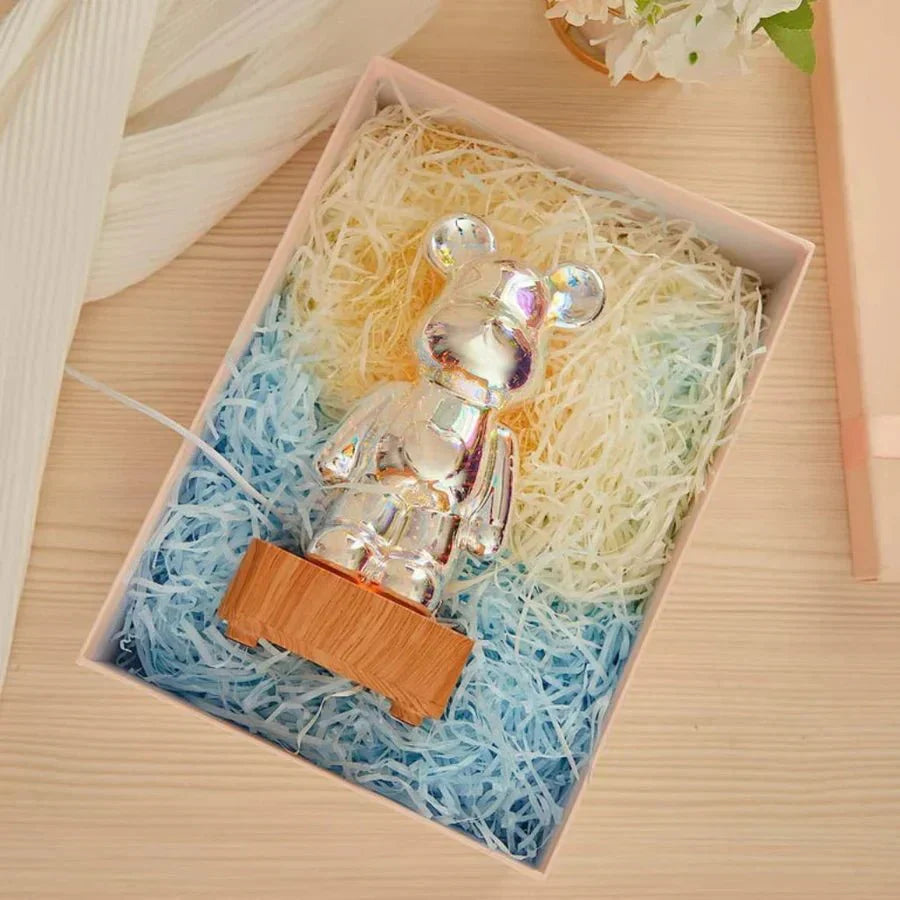 3D bear decorative lamp with fairy light