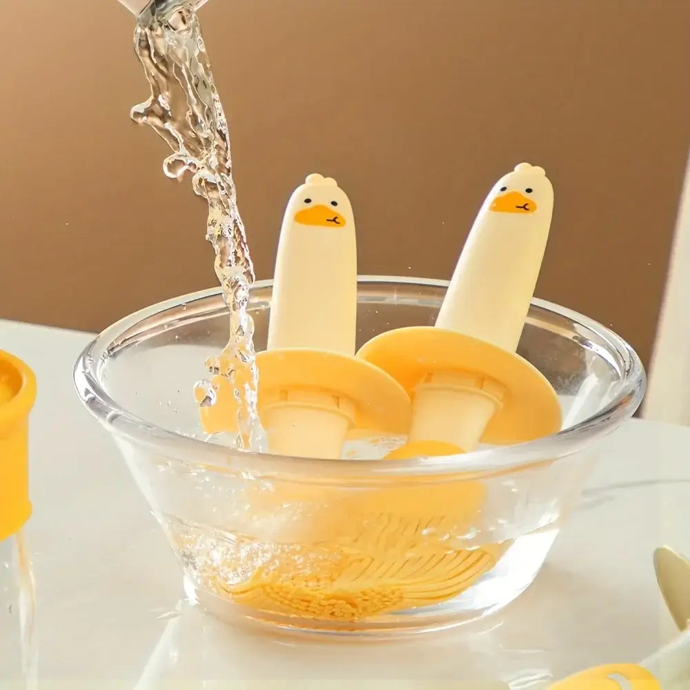 Check the oil in the kitchen without spilling it everywhere