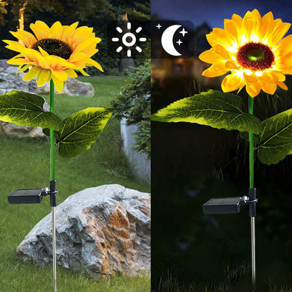 Brighten your garden with solar sunflowers 