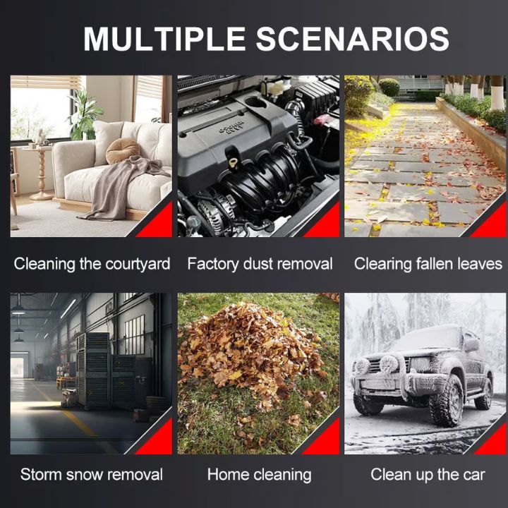 Cordless air blower – Clean effortlessly and without cables 