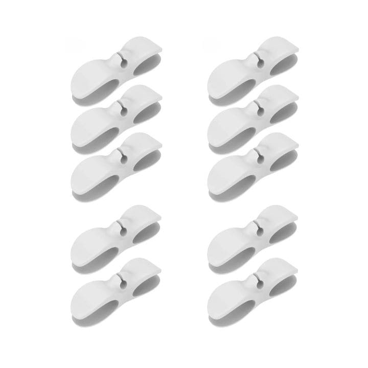 Cable organizer – No more knots and clutter (x10) 