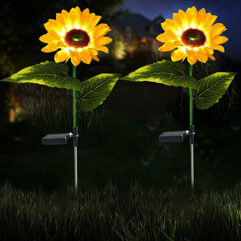 Brighten your garden with solar sunflowers 