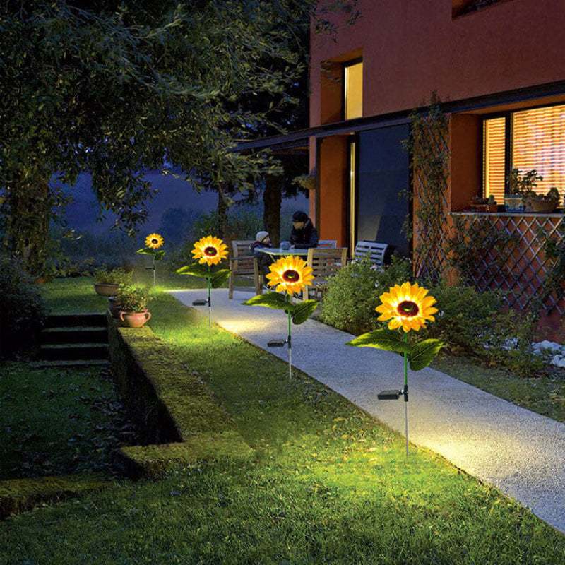 Brighten your garden with solar sunflowers 