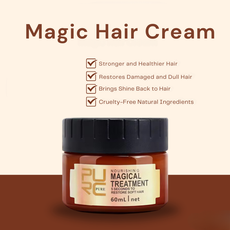 Magic Hair Cream – Hair transformation in 5 seconds 