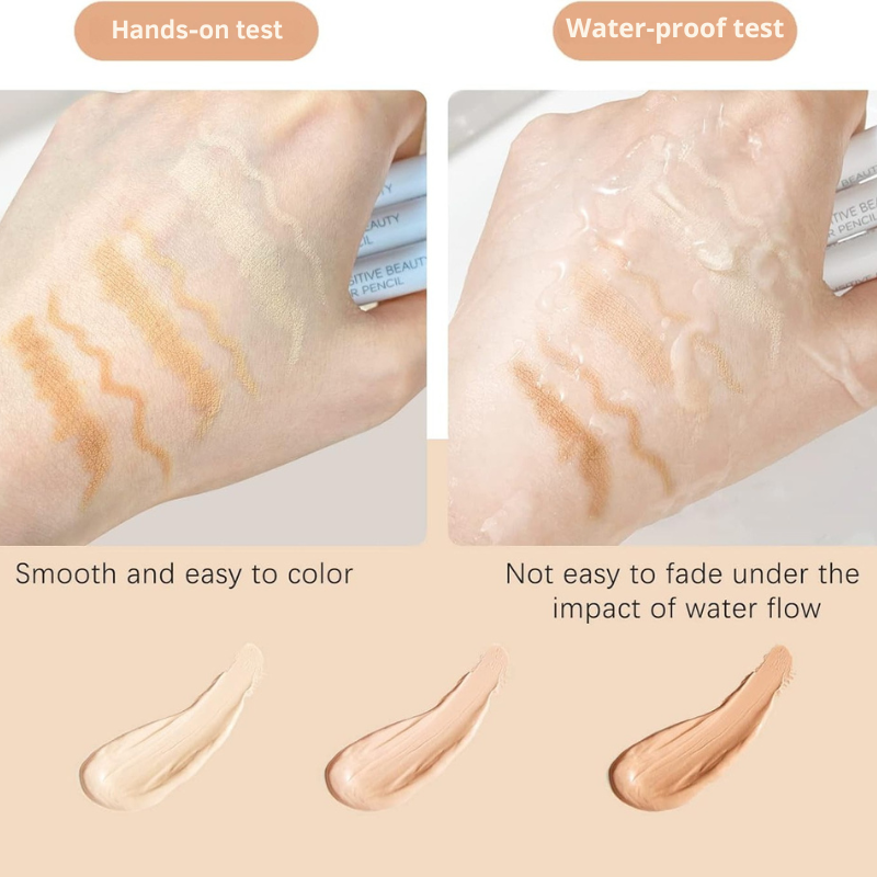 Correction pencil with full coverage 