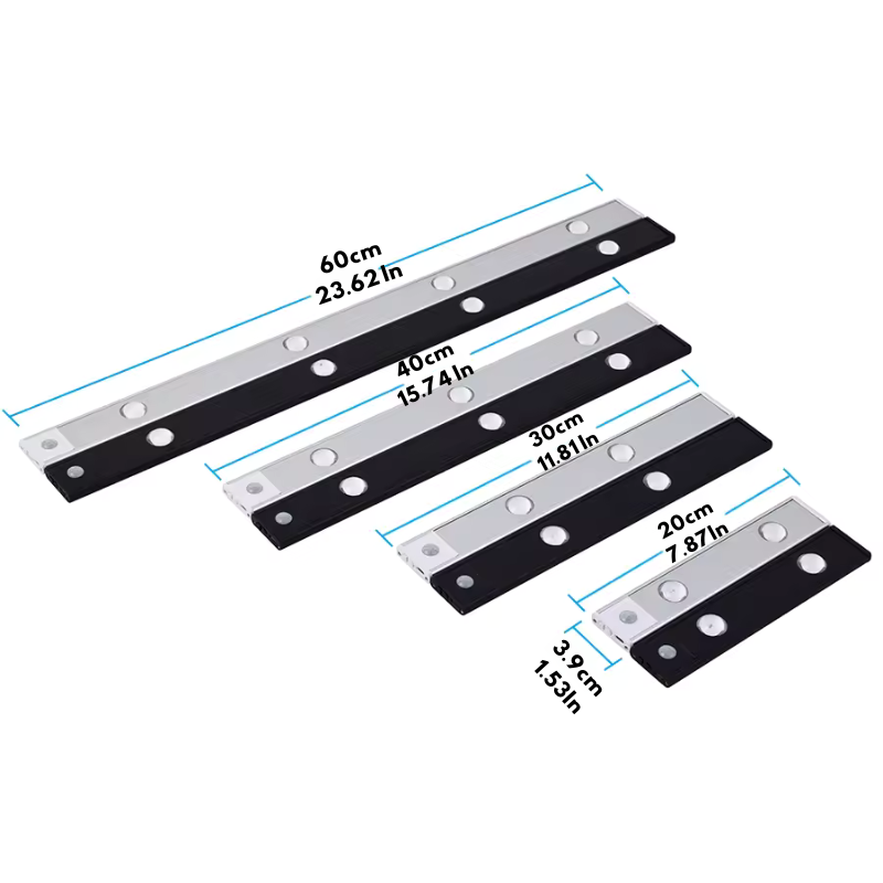 LED adhesive lamp with smart motion detector 