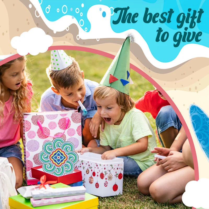 DIY rhinestone coasters set 