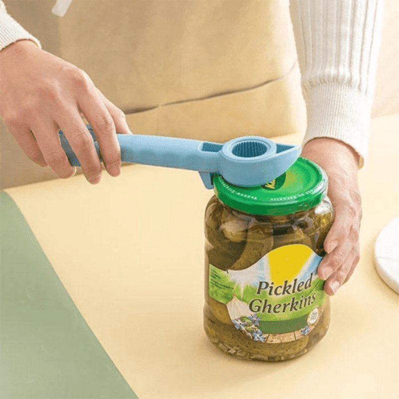 4 in 1 multifunctional bottle and jar opener 