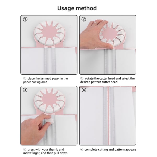 12-in-1 rotary circle cutter for precise cuts and varieties 